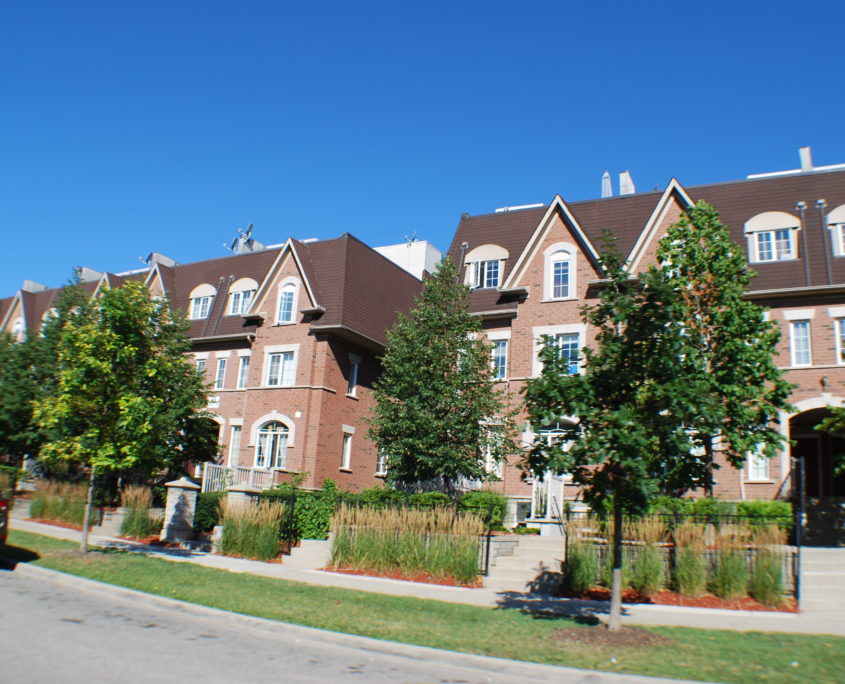 Stacked Town Homes in Cooksville