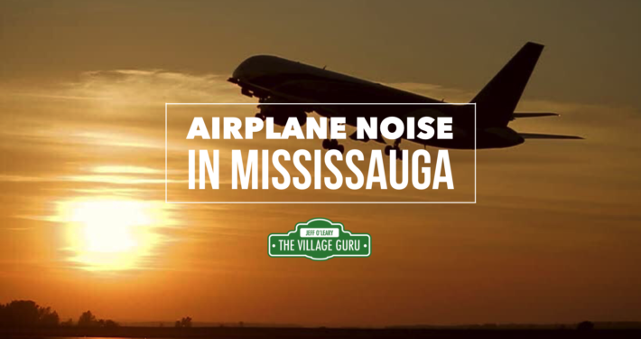 Article about airplane noise in Mississauga