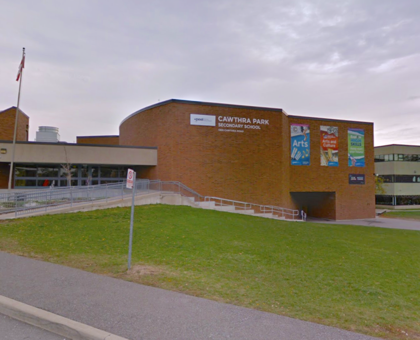 Cawthra Park Secondary School one of the top high schools in Mississauga