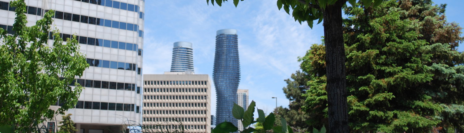Mississauga Citu Centre view of Absolute tower