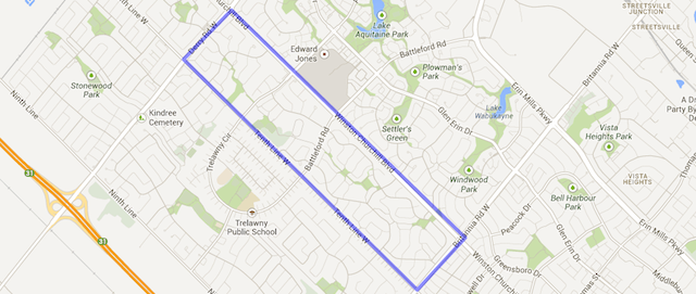 Millers Grove is a section of Meadowvale West of Winston Churchill Blvd, and is newer than most of Meadowvale