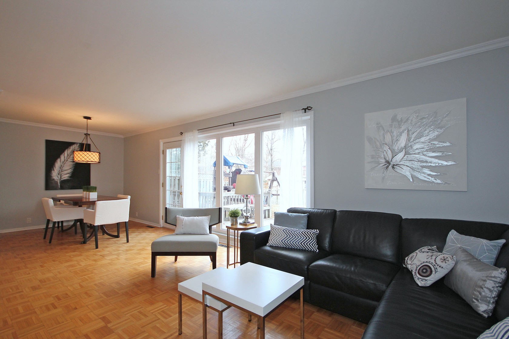 Living Room Dining Room Clarkson Lorne Park Real estate