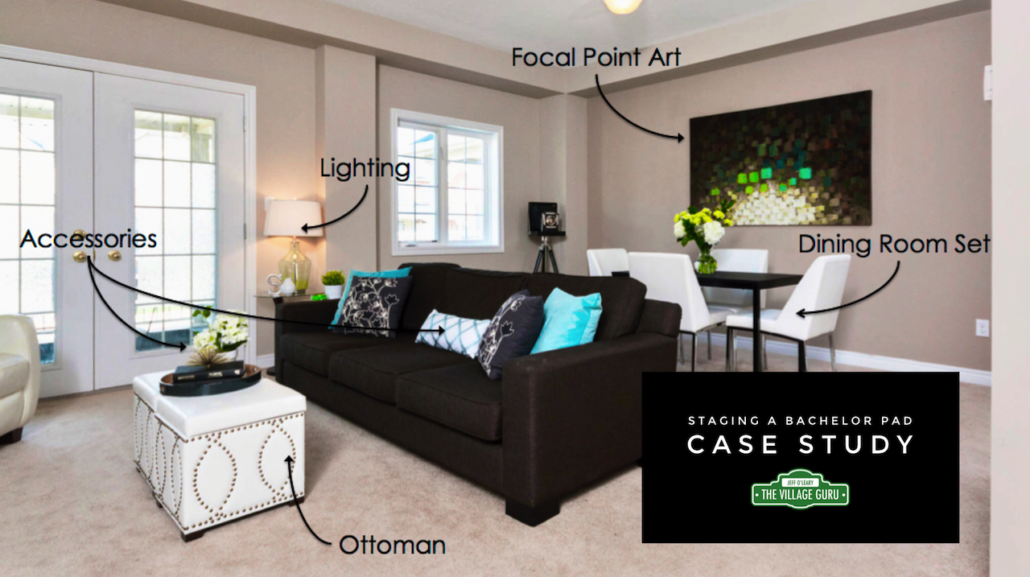 home staging a small space