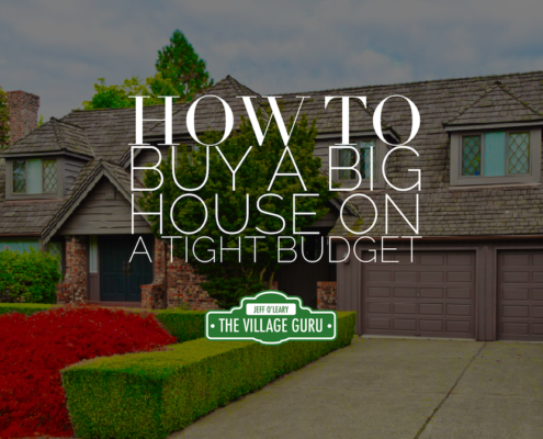 How to buy a big home on a tight budget