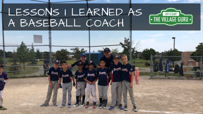 Lessons I Learned as a Baseball Coach