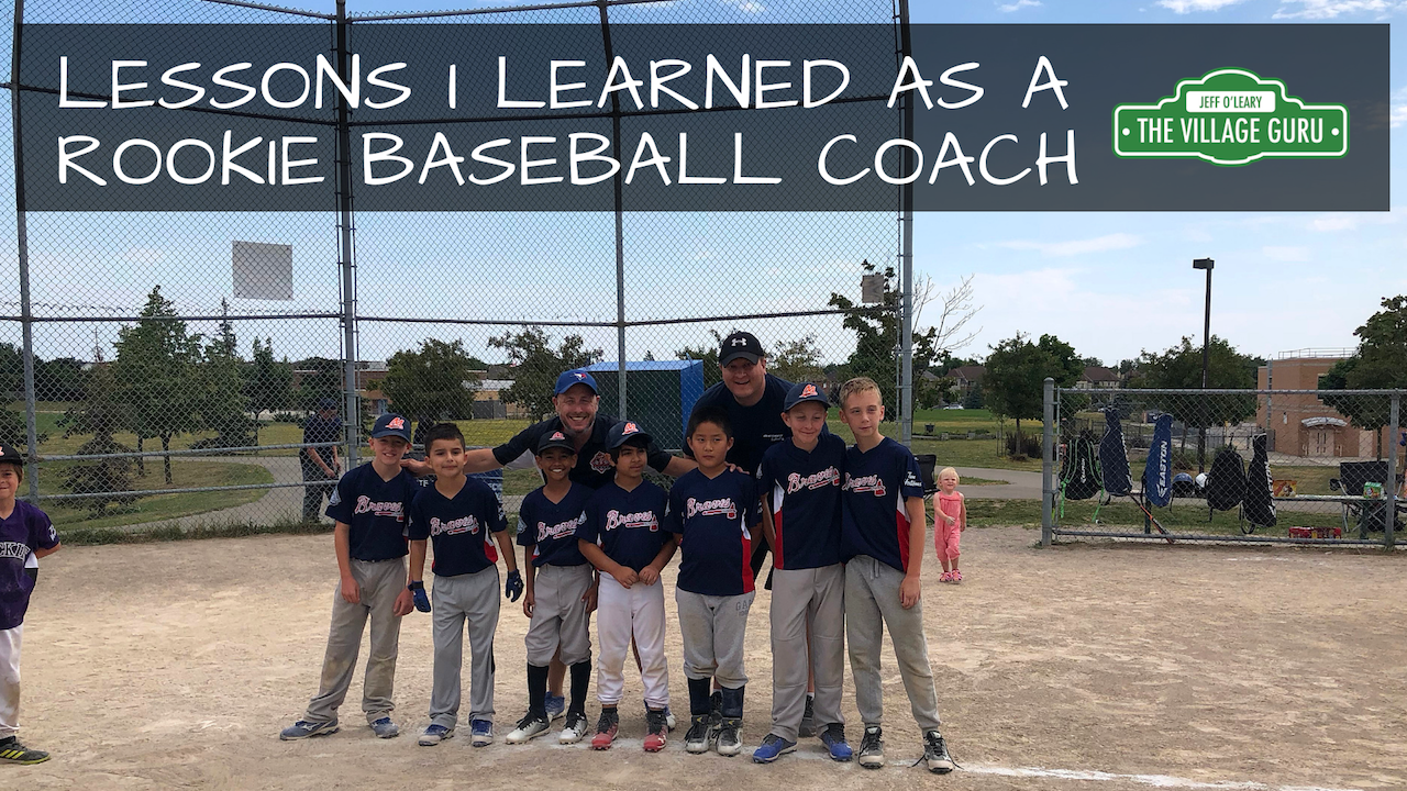 Lessons I Learned as a Rookie Baseball Coach • The Village Guru