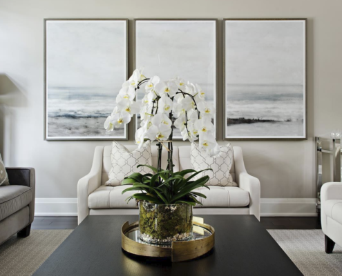using art helps create focal points when preparing your condo for sale