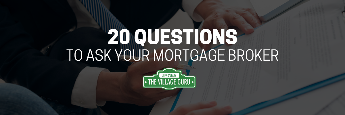 20 mortgage questions to ask article