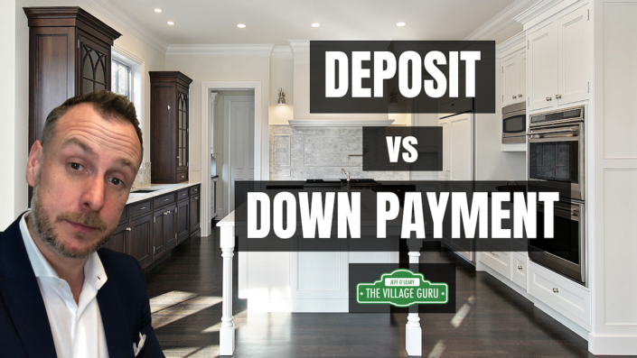 Real Estate Deposits vs Down Payments