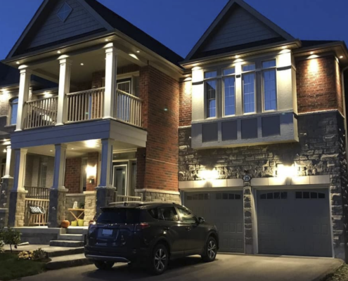 outdoor lighting adds value to your home